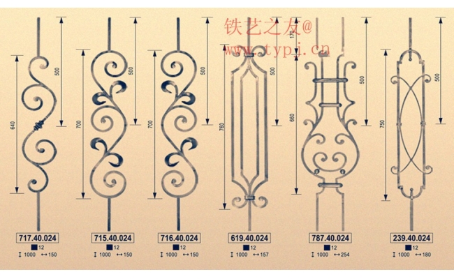 鐵藝陽(yáng)臺(tái)立柱